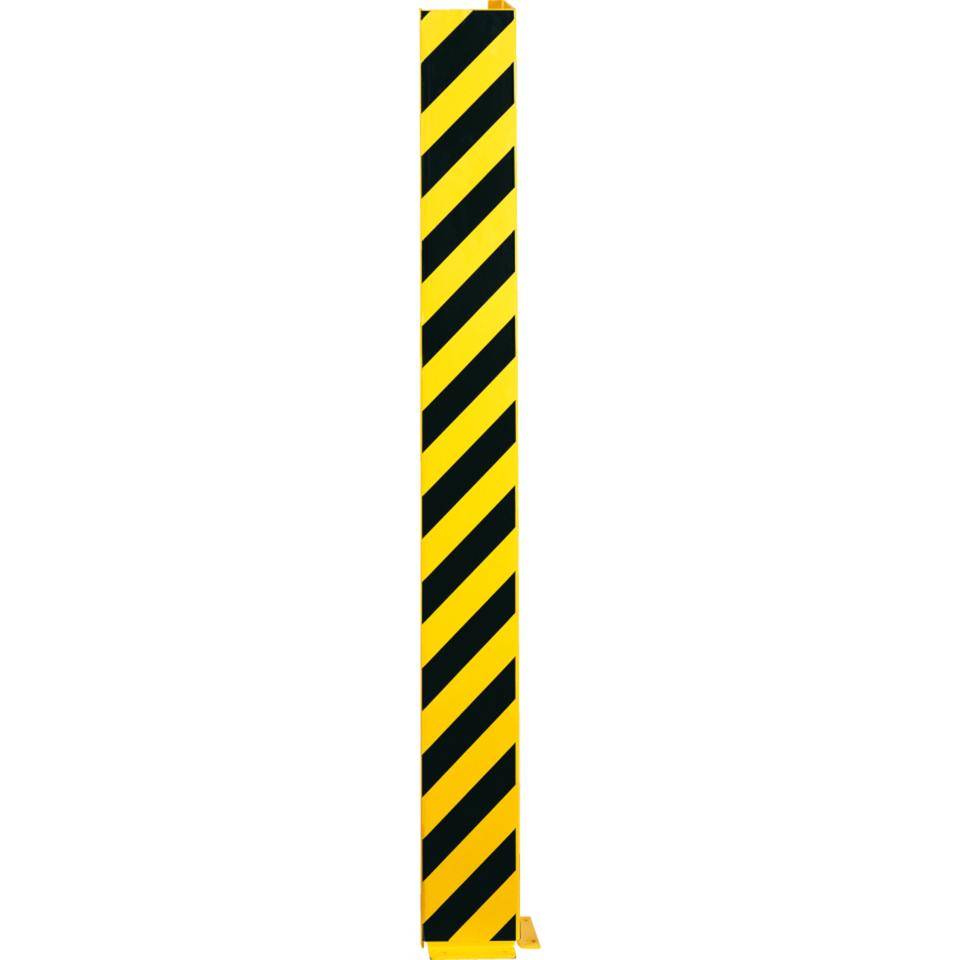 K.57 Anfahrschutzprofil,L-Form,zum Aufdübeln,gelb pulverbeschichtet,160x1500x6mm