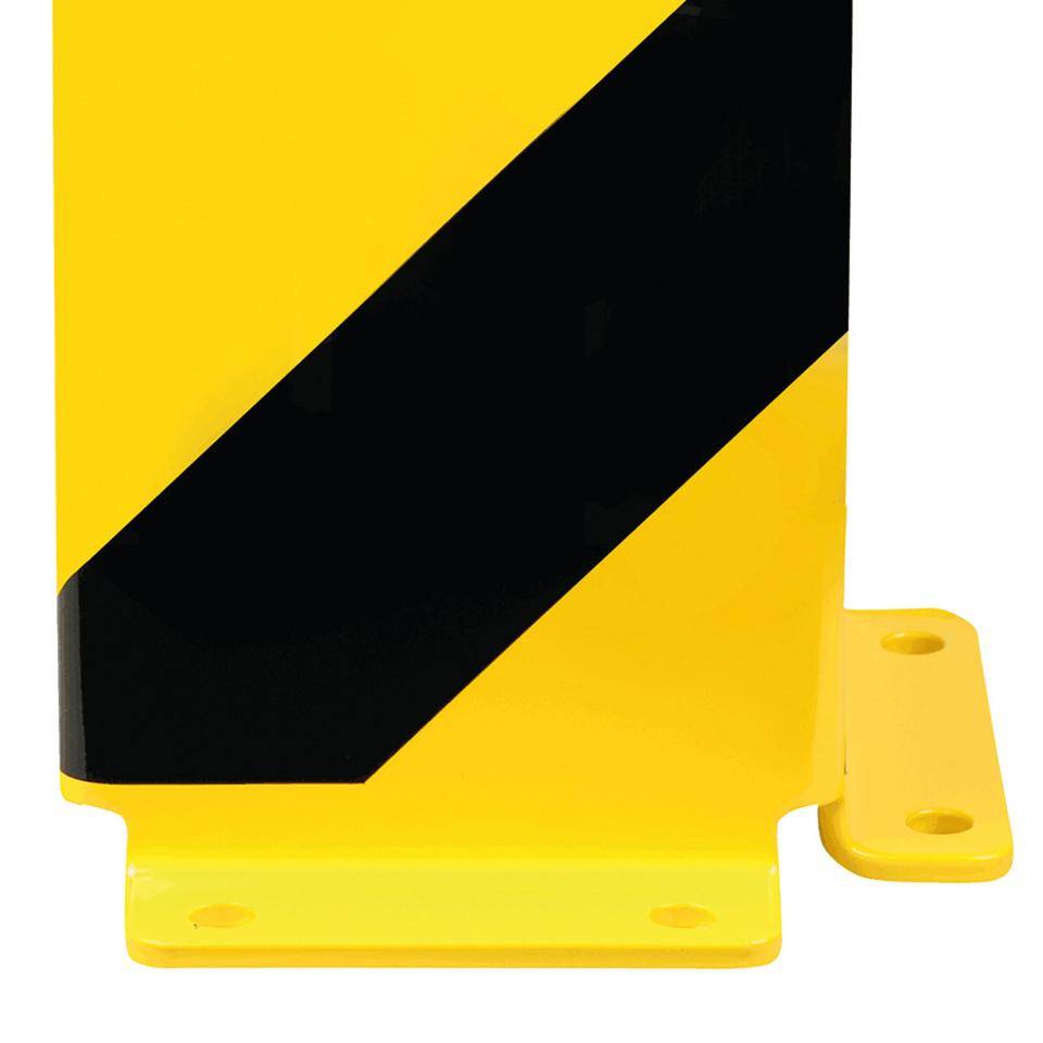 K.57 Anfahrschutzprofil,L-Form,zum Aufdübeln,gelb pulverbeschichtet,160x1500x6mm