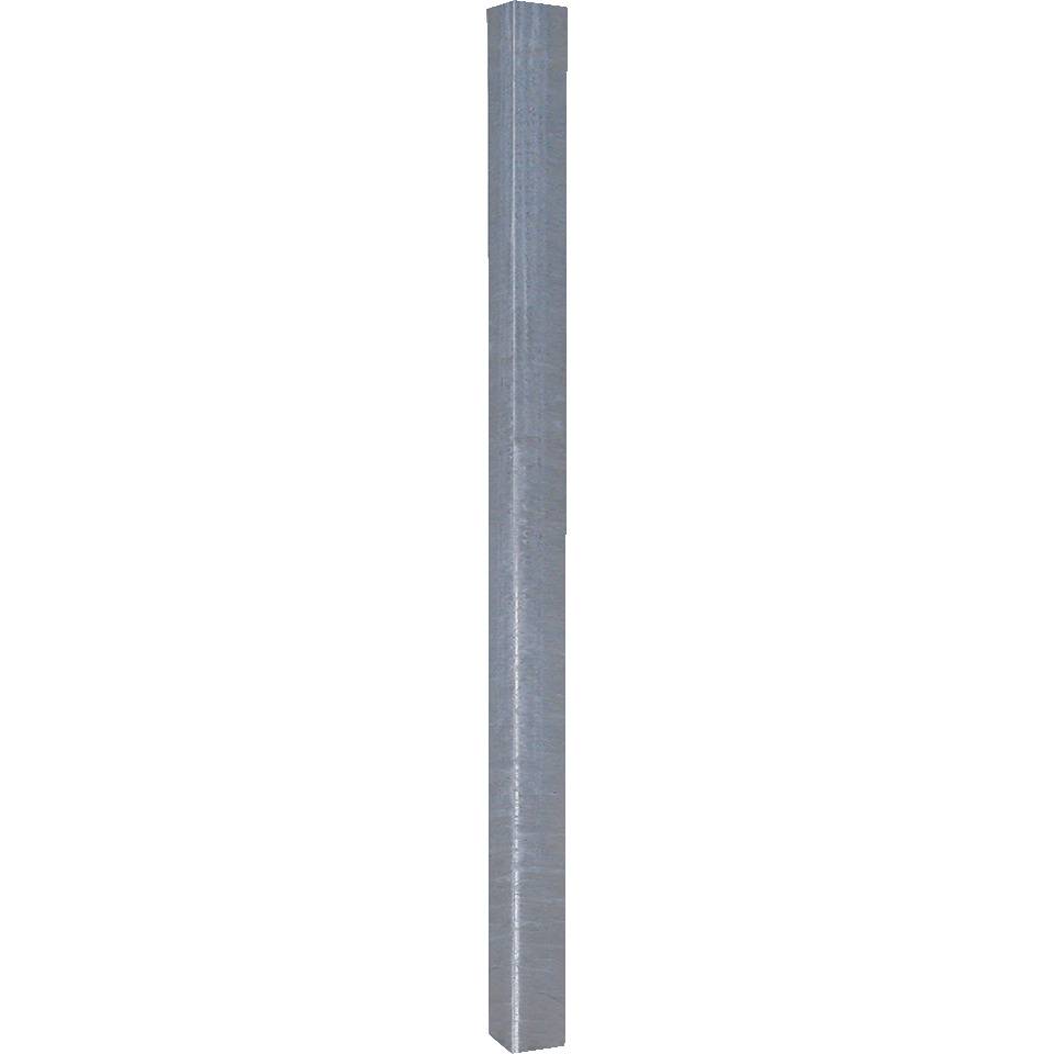 Schaftrohr, Stahl, feuerverzinkt, 40x40mm, Länge 1500mm