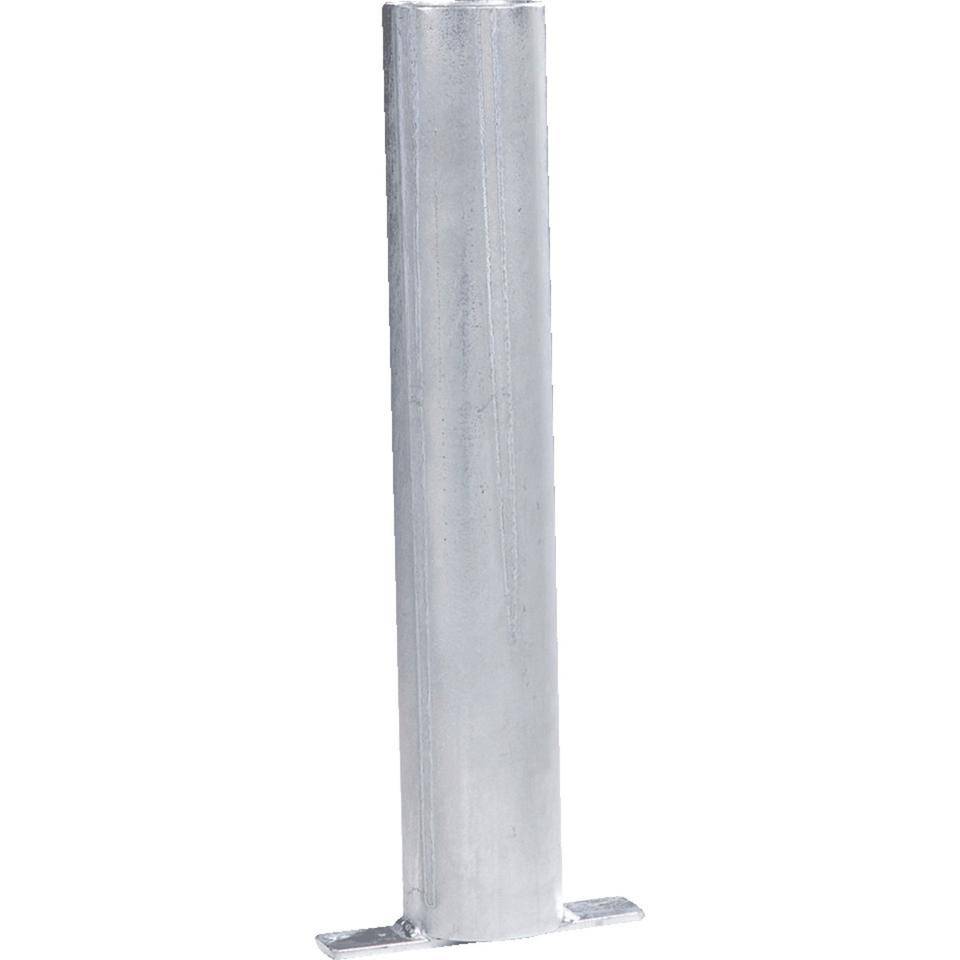 K.57 Absperrpfosten Bern,ohne Kettenöse,herausnehmbar,gelb/schwarz,Ø 60mm,1400mm