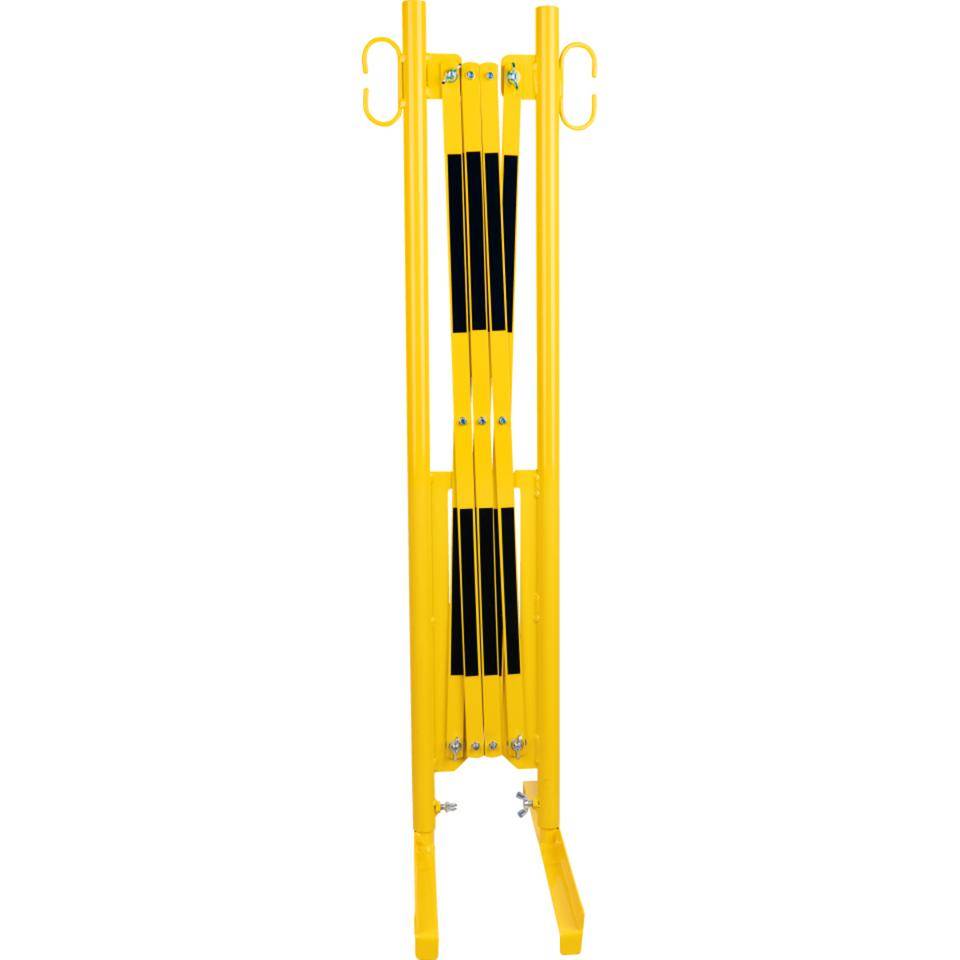 K.57 Scherensperre, leicht, gelb/schwarz, stufenlos ausziehbar bis 2m, 6,5kg