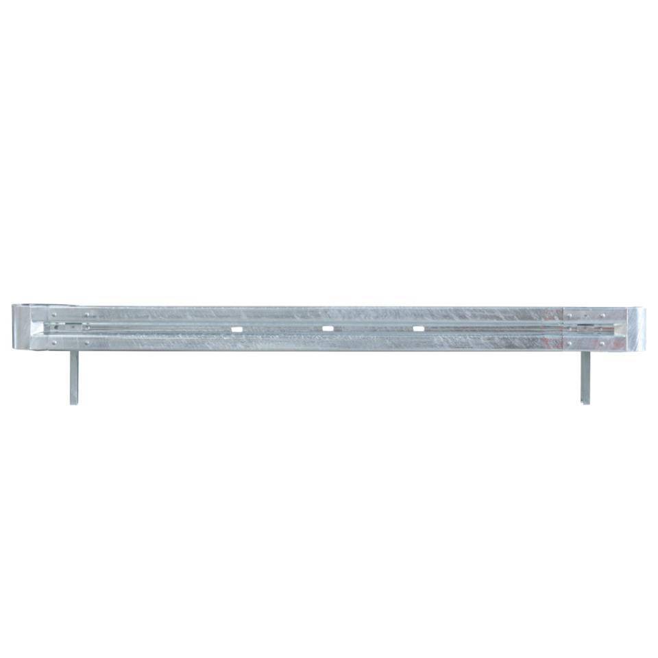 Starter-Set Stahlschutzplanken Typ B, zum Einrammen, Baulänge 4m