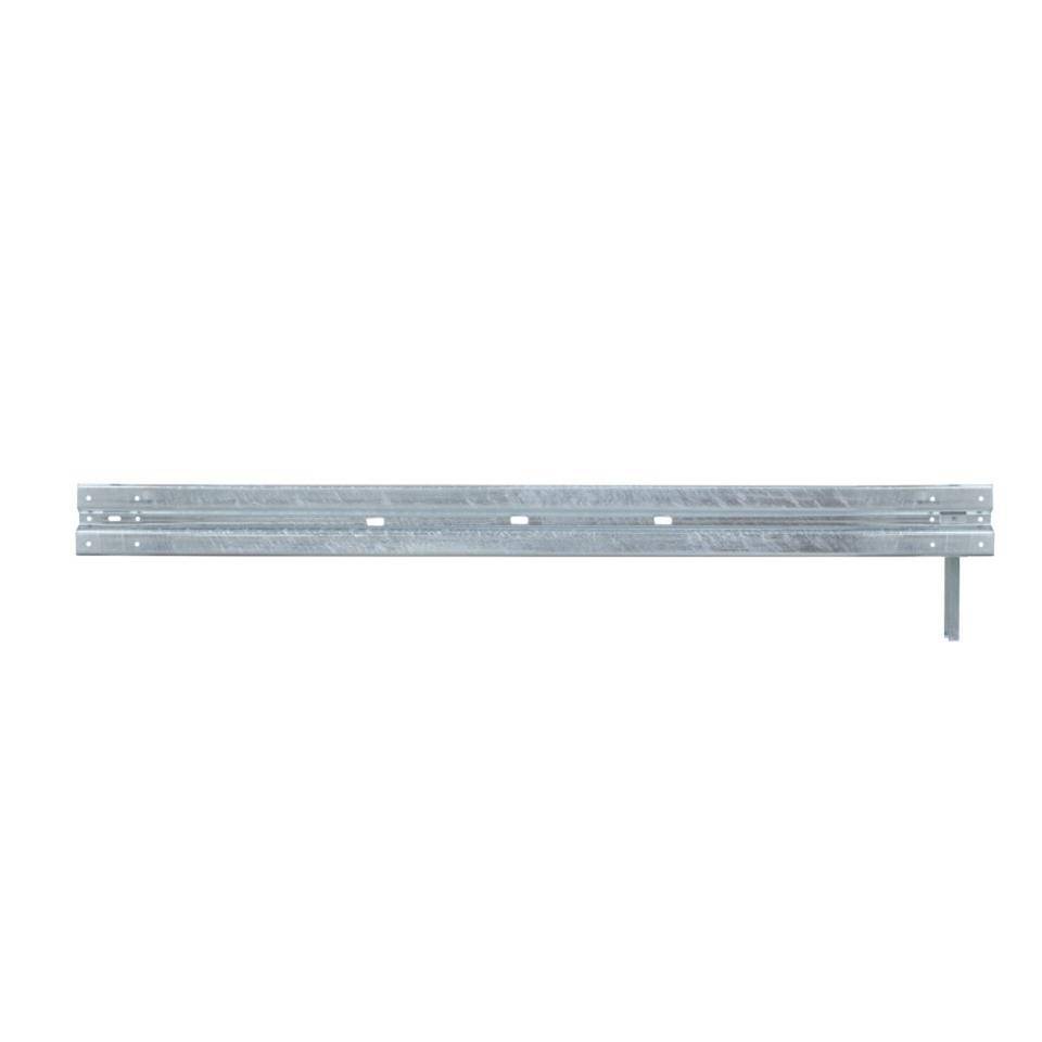 Ergänzungs-Set Stahlschutzplanken Typ B, zum Einrammen, Baulänge 4m