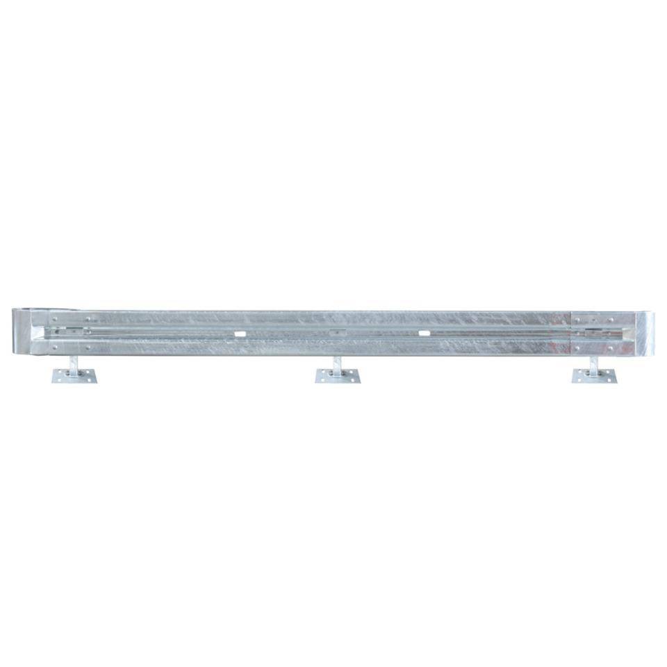 Starter-Set Stahlschutzplanken Typ B, zum Aufdübeln, Baulänge 4m