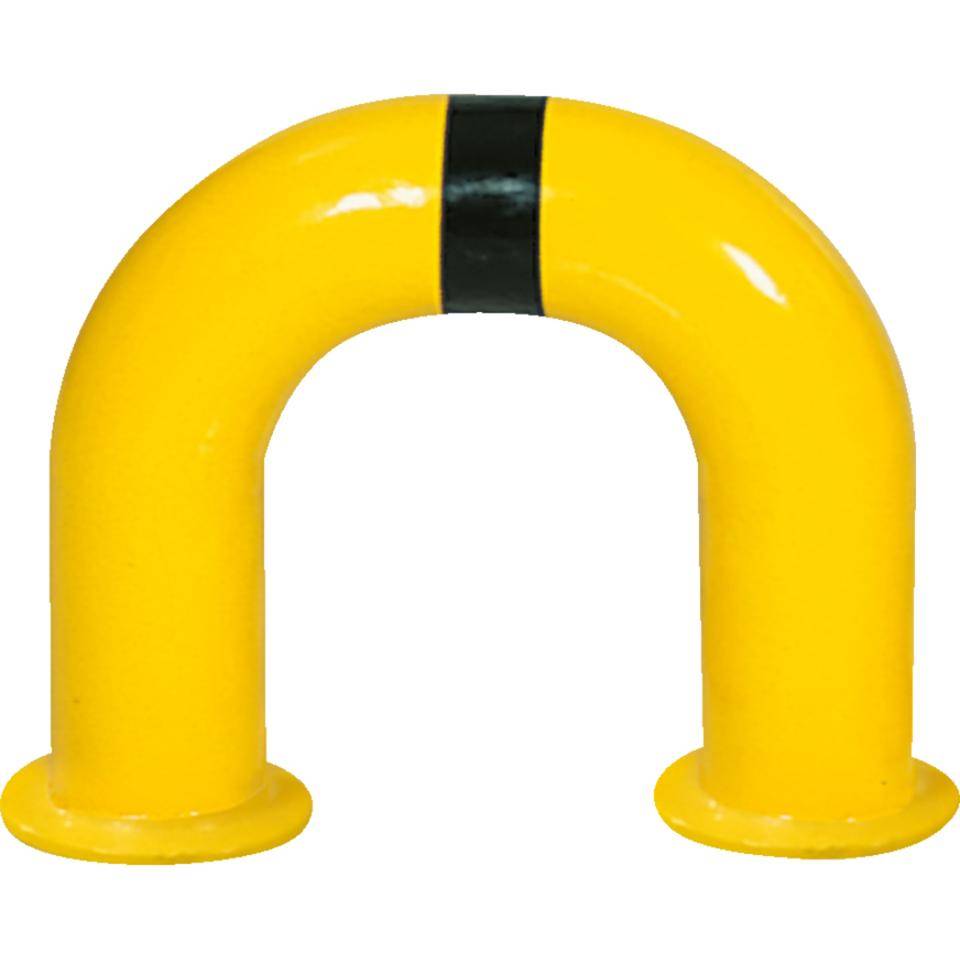 K.57 Schutzbügel,herausnehmbar,gelb/schwarz,Stahl,pulverbesch.,Ø76mm,300x250mm