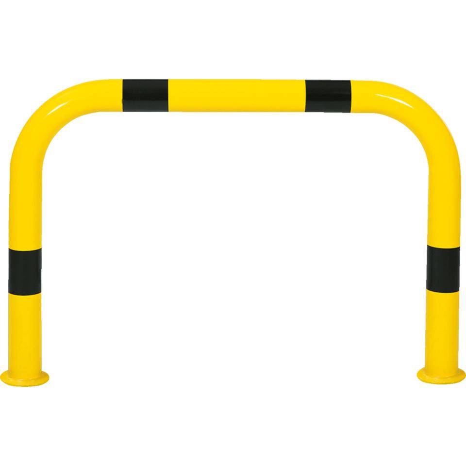 K.57 Schutzbügel,herausnehmbar,gelb/schwarz,Stahl,pulverbe.,Ø76mm,1000x650mm