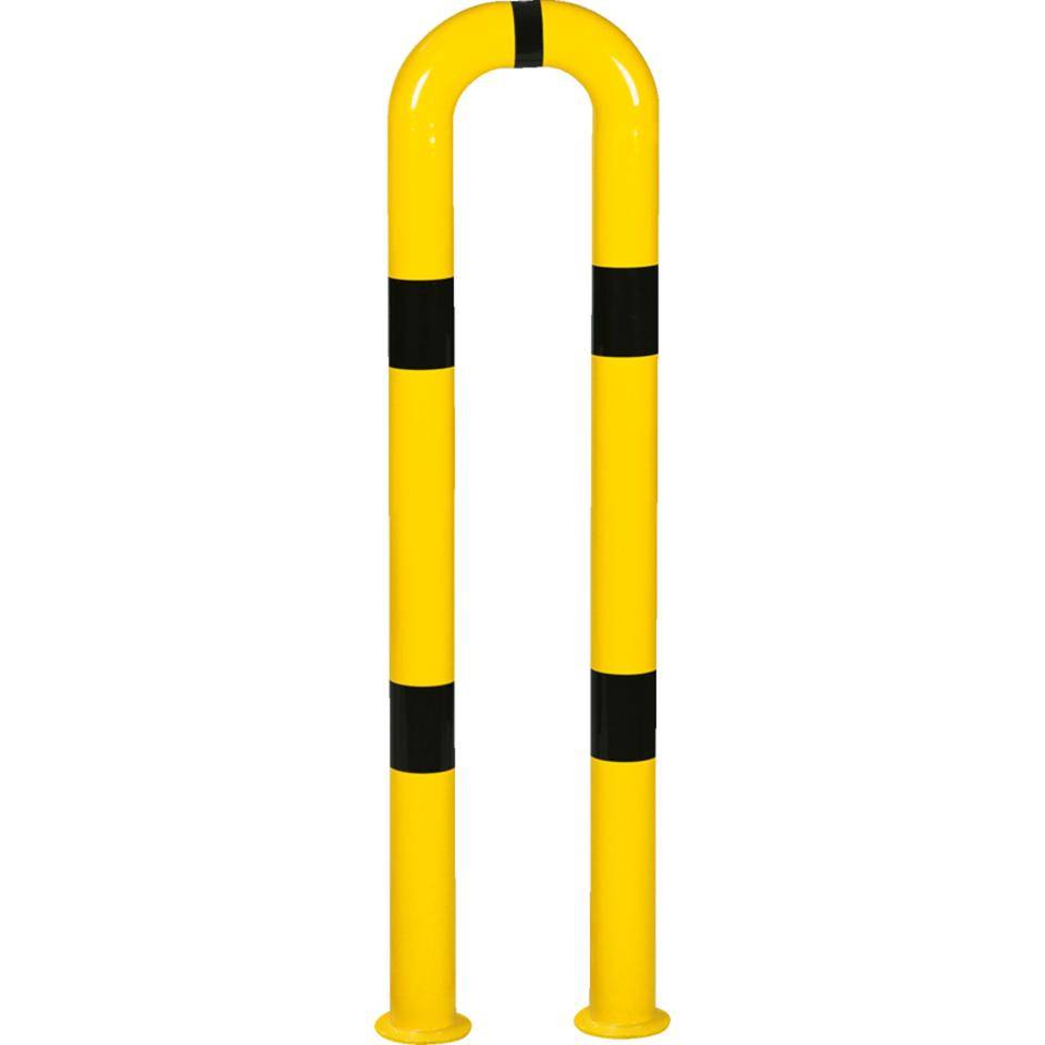 K.57 Schutzbügel,herausnehmbar,gelb/schwarz,Stahl,pulverbe.,Ø76mm,300x1150mm