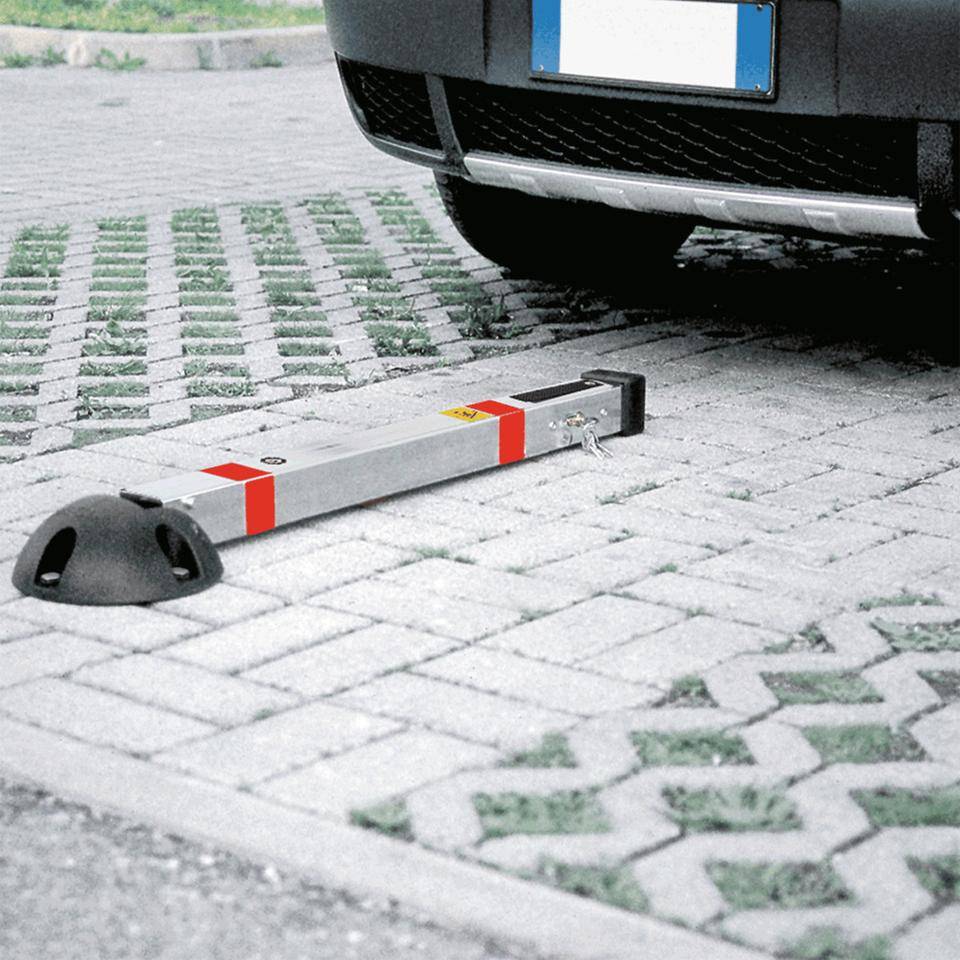 Parkpfosten Parky AR 700, unterschiedlich schließend, zum Aufdübeln, H 900mm