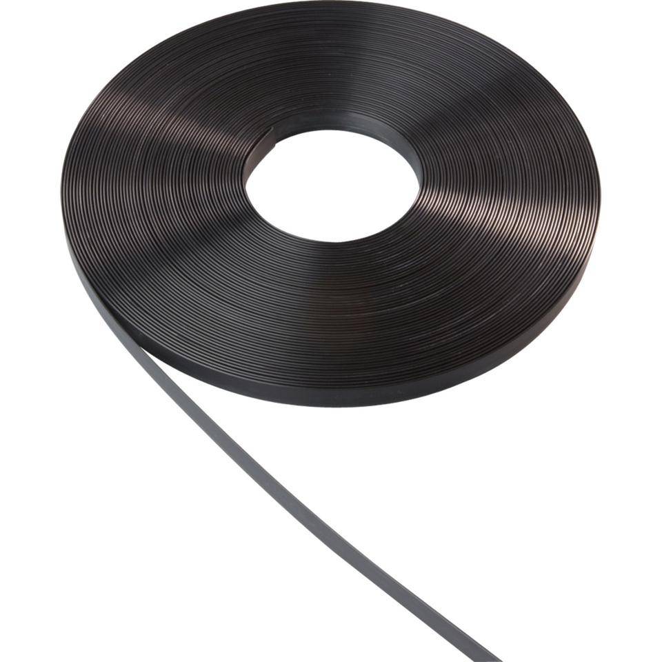 Befestigungsband, schwarz, Acetat, 12,7mm, 25m/Rolle im Spenderkarton