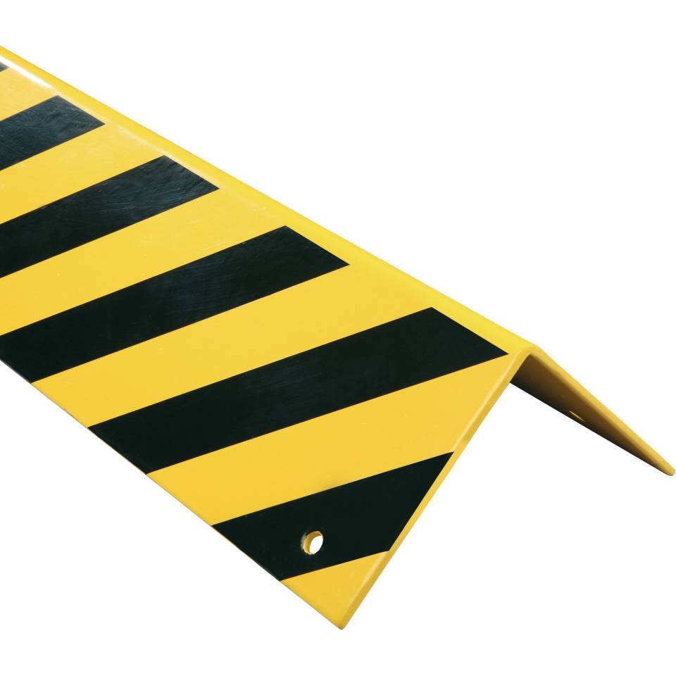 K.57 Eckschutz 90°,z. Aufdübeln,gelb pulverbeschichtet,verzinkt,Stahl,200x1000mm