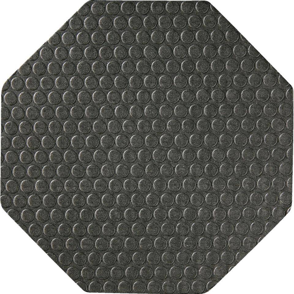 Antirutschpunkte Black-Cat Panther,dunkelgrau,PES/PVC,8-eckig,150x150mm,10/VE