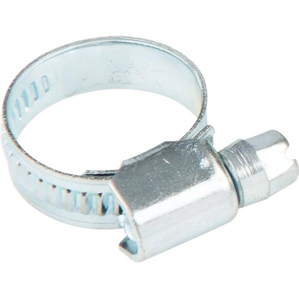 Schlauchschelle, zur Befestigung der Schilderträger, Edelstahl, 12-22mm