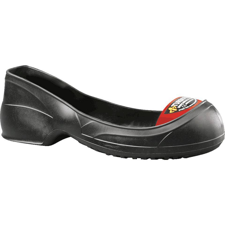 Impacto® Überziehschuh Turbo Toe, schwarz/rot, PVC, Größe 43-44