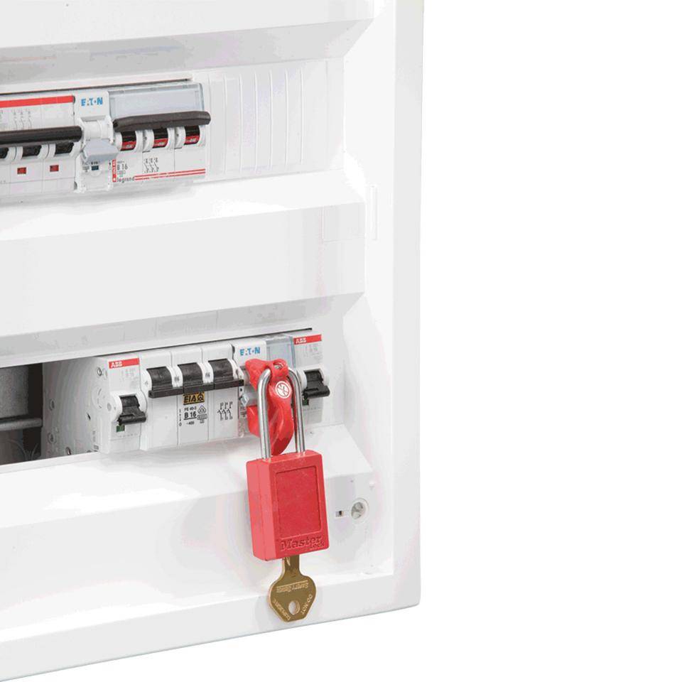 Sperrelement Clip Block™, zur Verriegelung von Differenzialschaltern