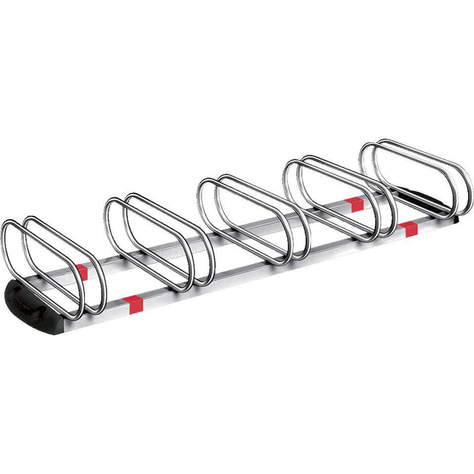Fahrradständer Urbany®, 5 Einstellplätze, für doppelseitige Einstellung, Stahl