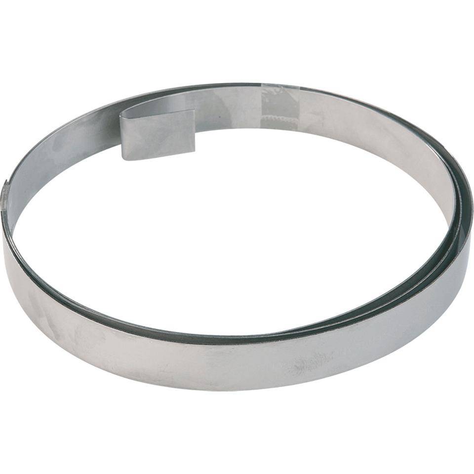 Schellenband, zur Befestigung von Schildern, Edelstahl, 19mm, Meterware