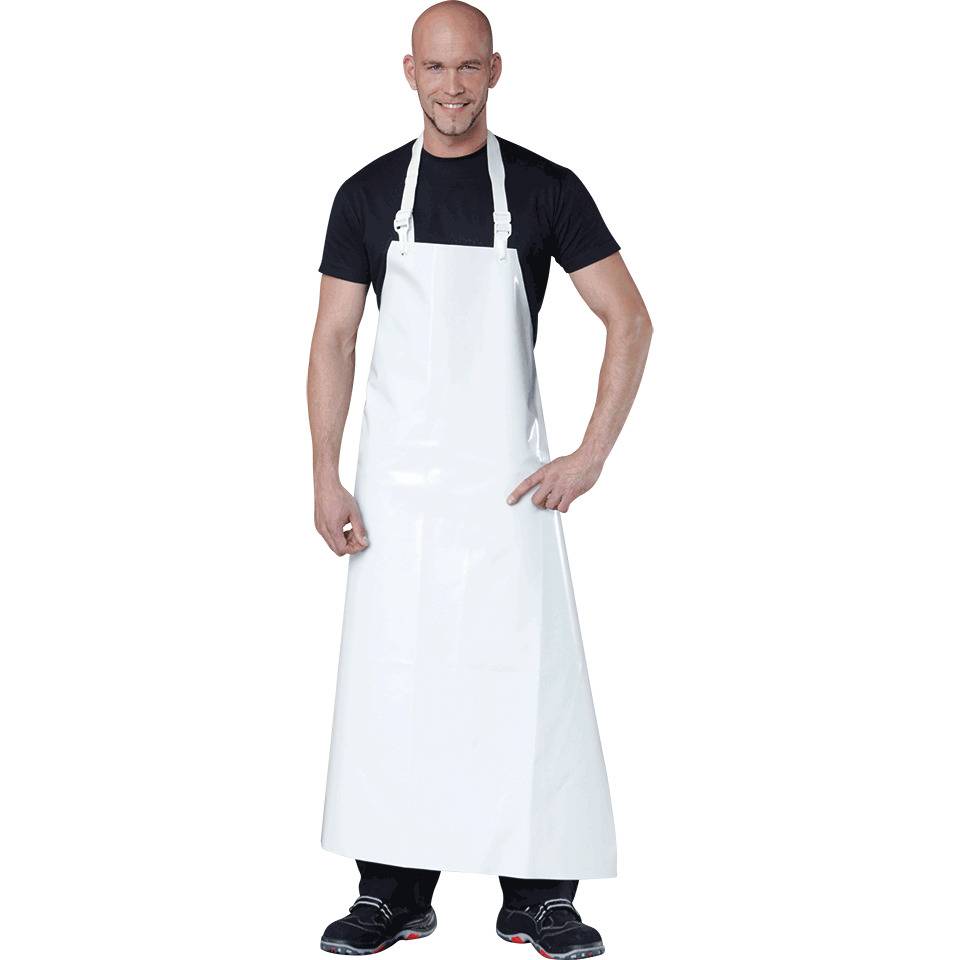 Guttasyn® Schürze TPU, Kategorie III, weiß, Polyurethan ohne Gewebe, 90x120cm