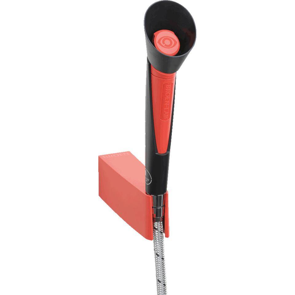 BROEN-LAB Handaugendusche single, zur Wandmontage, 1,5m Schlauch, bis 7 l/min