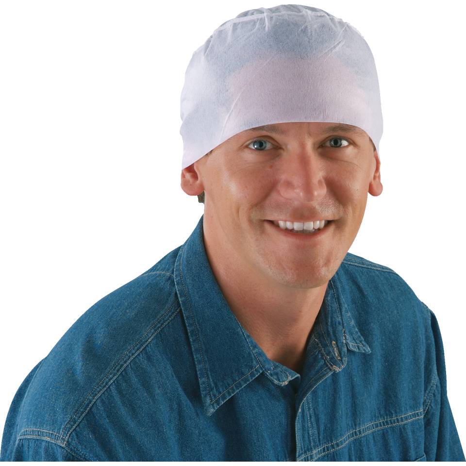 Kopfhaube, Kategorie I, weiß, Polypropylen, Einheitsgröße, 80/VE