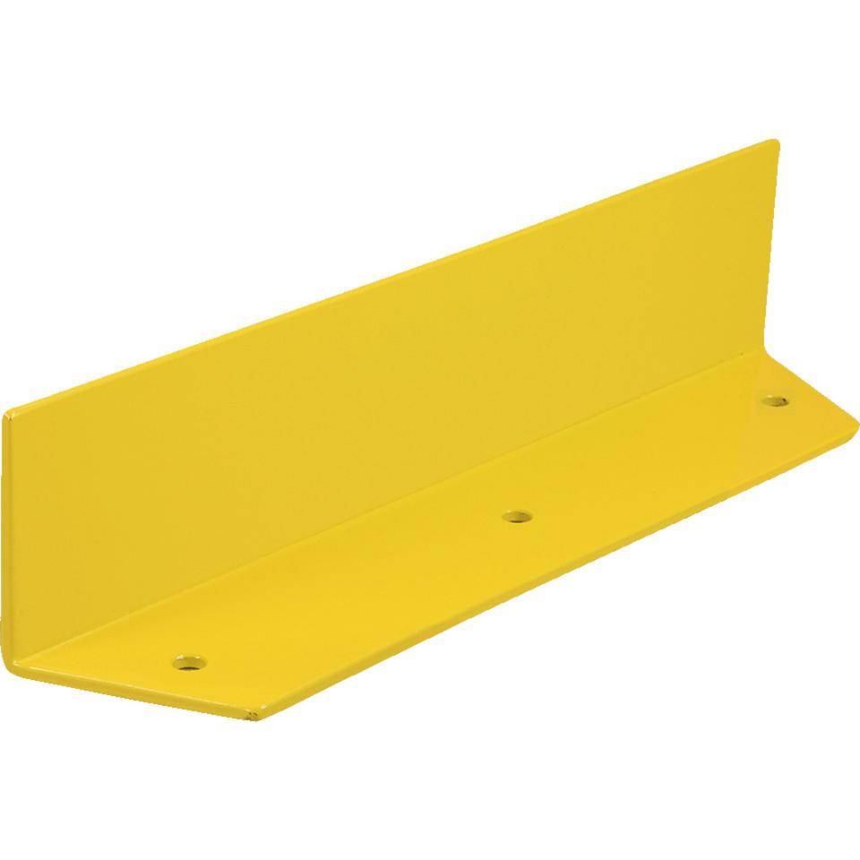 K.57 Winkelschiene,z.Aufdüb.,gelb,Stahl,verzinkt,pulverbeschichtet,100x100x500mm