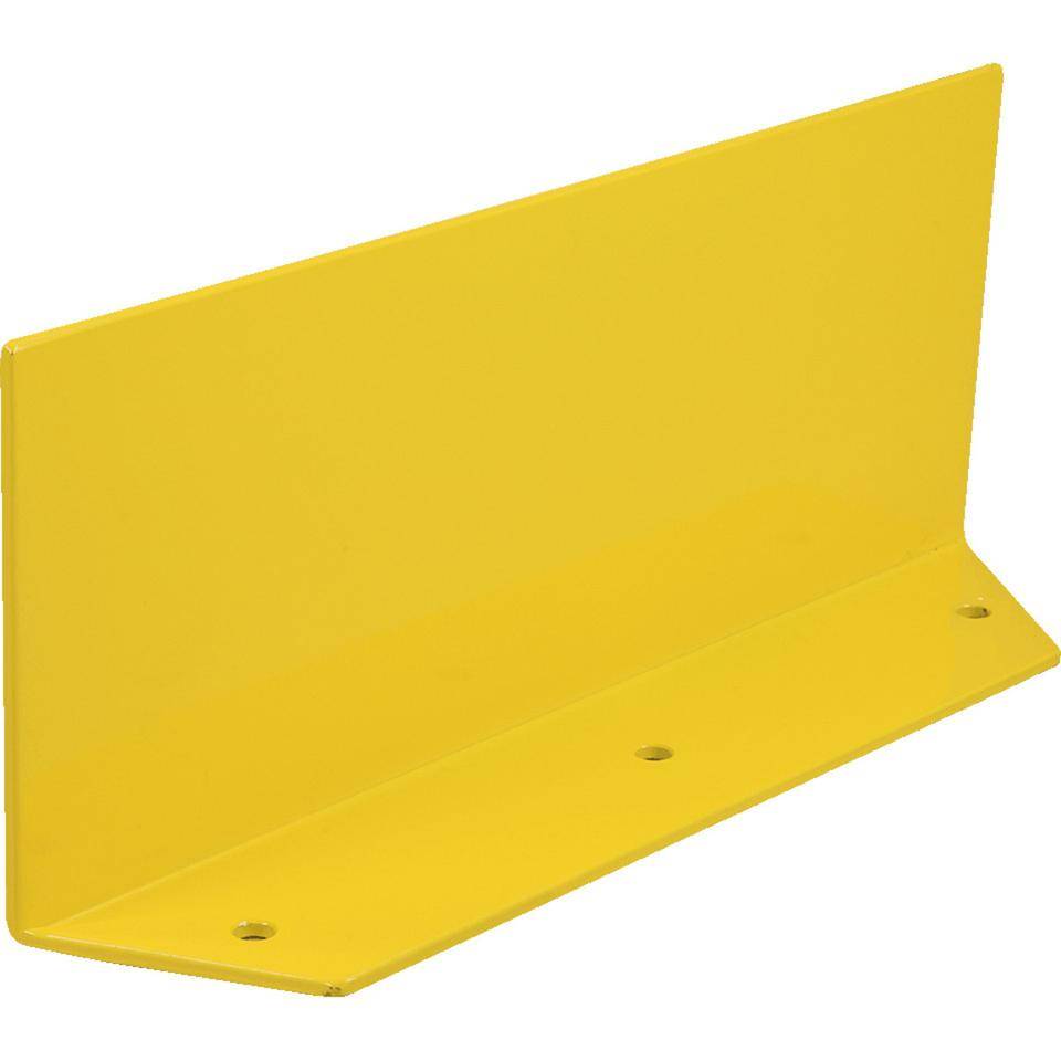 K.57 Winkelschiene,z.Aufdüb.,gelb,Stahl,verzinkt,pulverbeschichtet,200x100x500mm