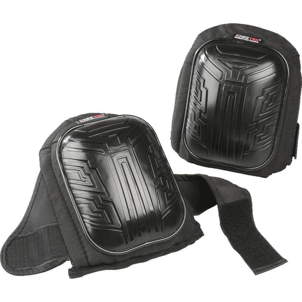Knieschoner Basic black, EN 14404, schwarz, mit Klettverschluss,Einbandhalterung
