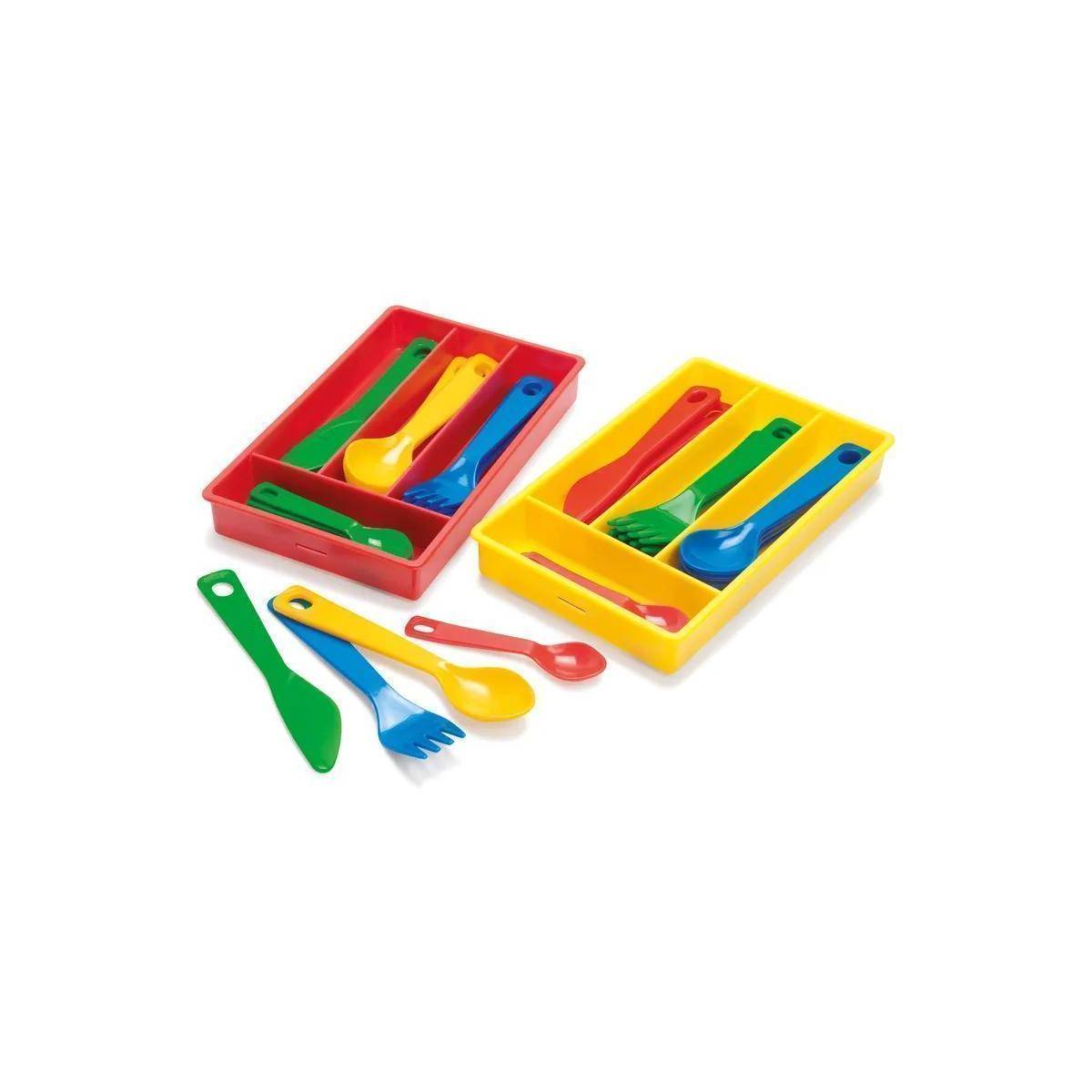 4230 - BESTECKKASTEN 17 TEILE