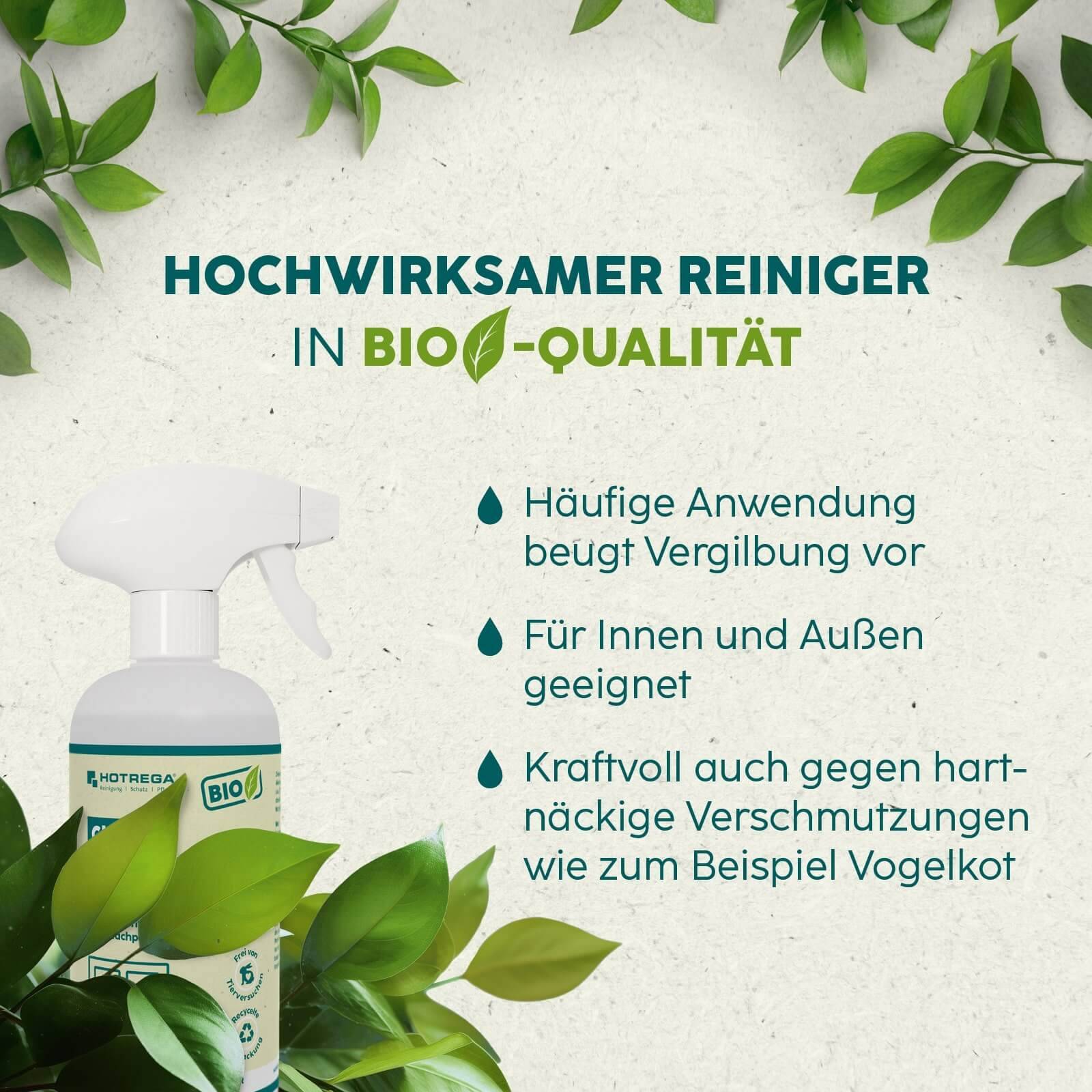 HOTREGA BIO Kunststoff Reiniger 500ml