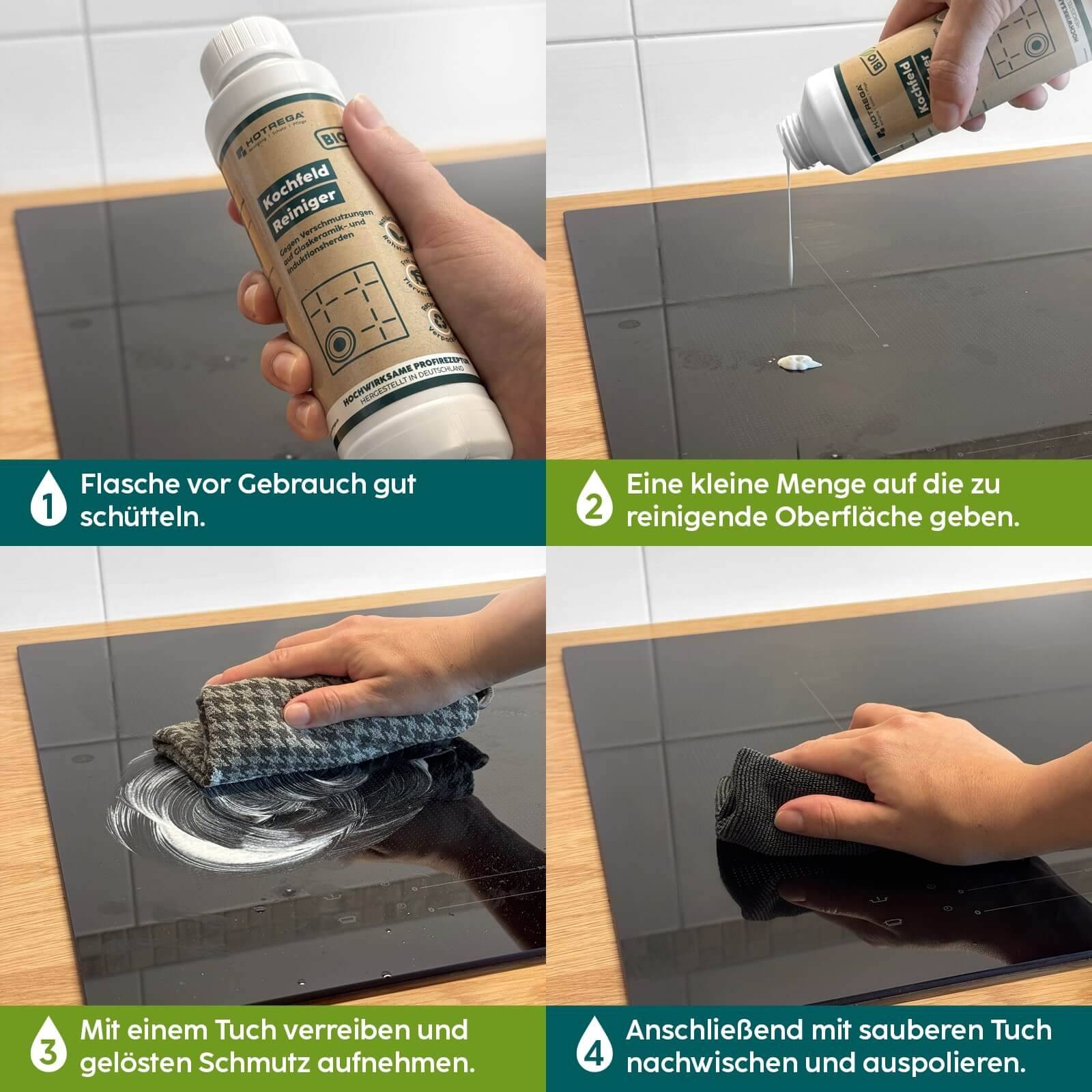 HOTREGA BIO Kochfeld-Reiniger 250ml