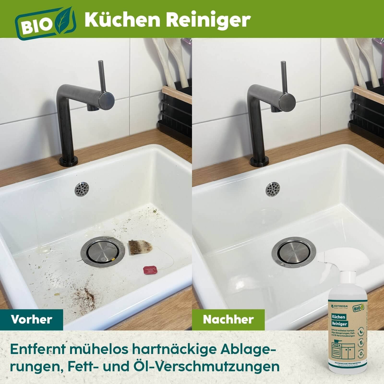 HOTREGA BIO Küchen-Reiniger 500ml