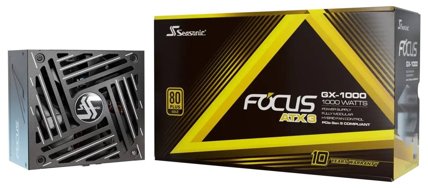 Seasonic Netzteil 1000W FOCUS-GX-1000 ATX3 Modular(Gold)