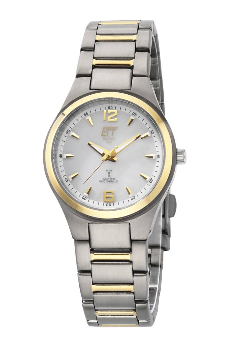 ETT Eco Tech Time Solar Drive Funk Everest II Titan Damenuhr - ELT-11325-10M