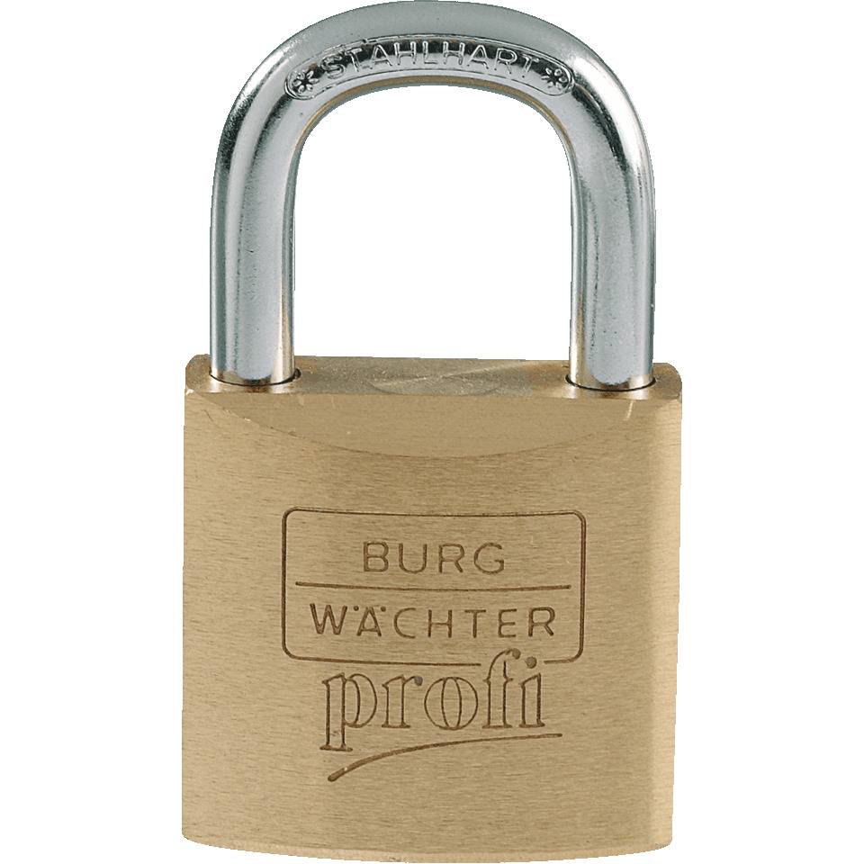 BURG WÄCHTER Zylinder-Vorhangschloss 116 Profi, unterschiedlich schließend, 30mm