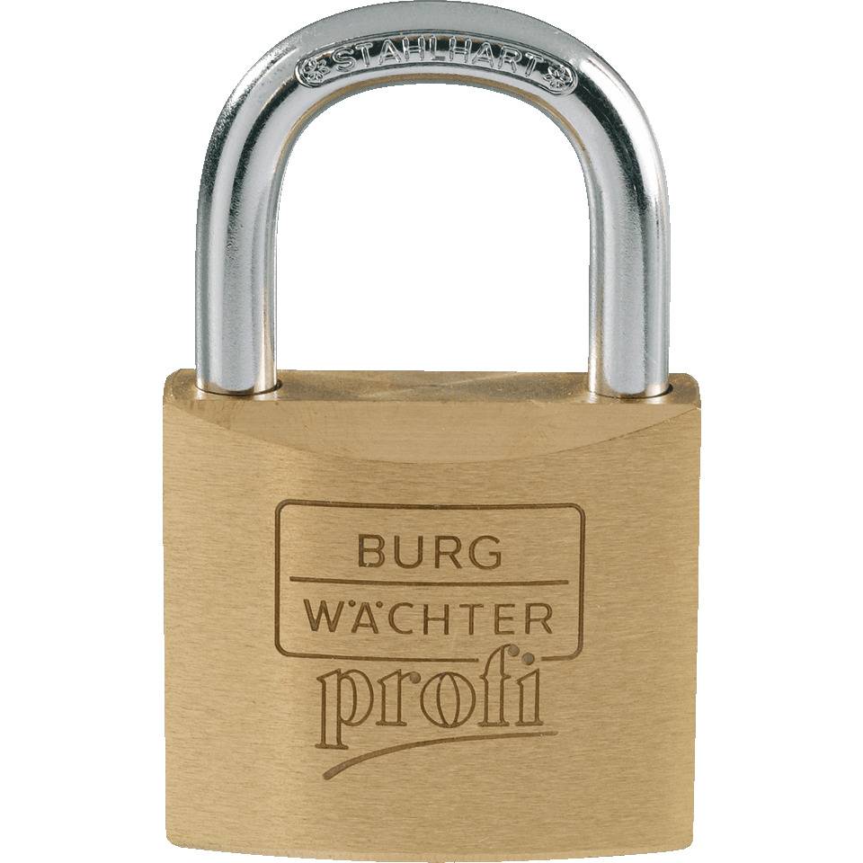 BURG WÄCHTER Zylinder-Vorhangschloss 116 Profi, unterschiedlich schließend, 40mm