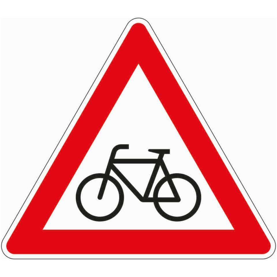 Verkehrszeichen Radverkehr, Nr.138-10, Aluminium RA1, reflektierend, 900mm