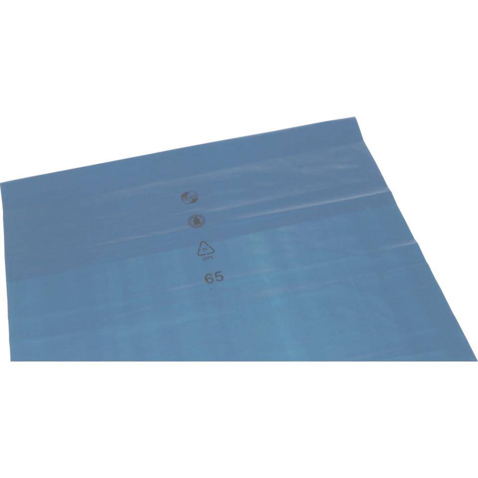 Abfallsack, blau, Low Density Polyethylen, 800x1000mm, 120 l, 250/VE