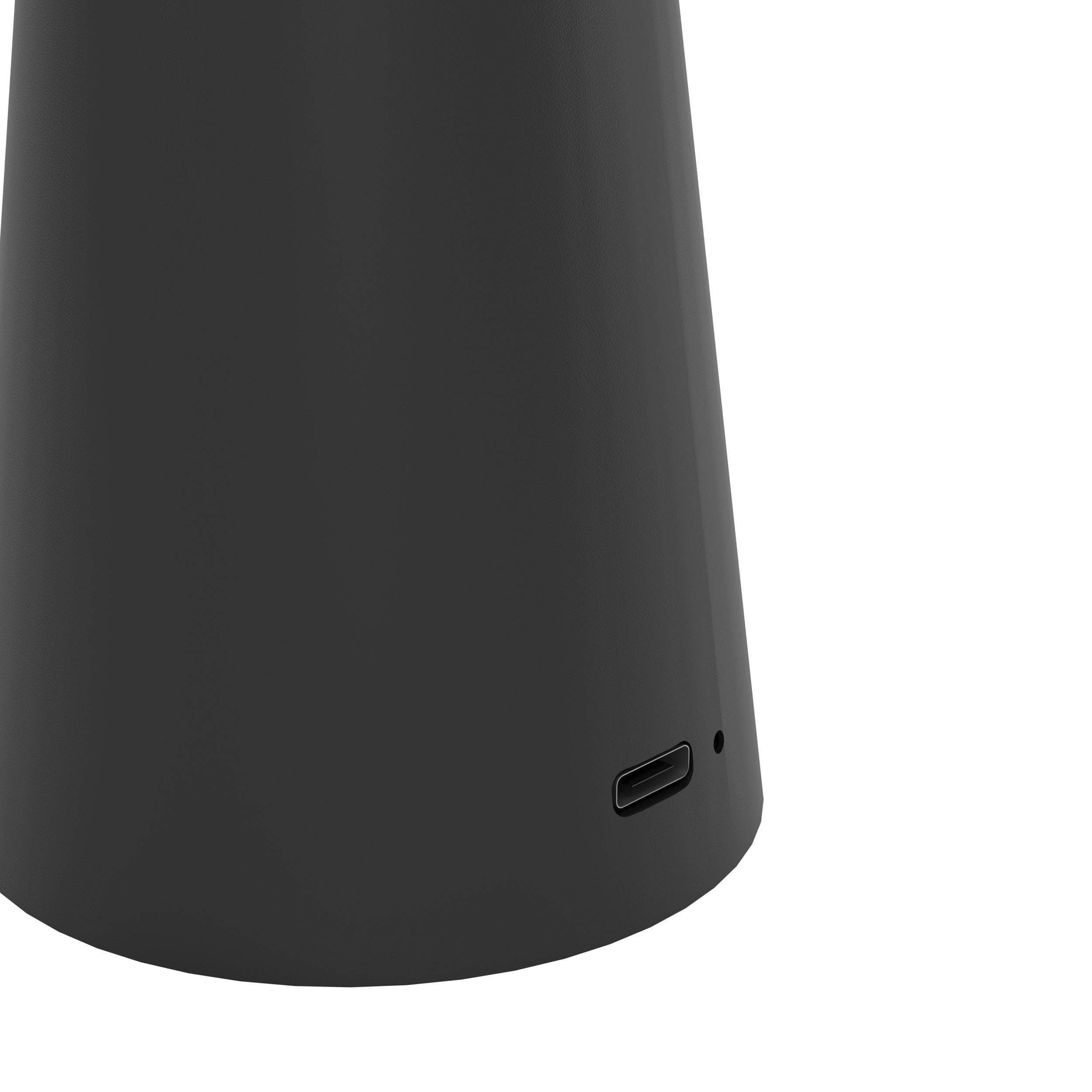 EGLO LED-Akku-Tischleuchte 900925 schwarz, 2,8 W, 270 lm CCT, IP54