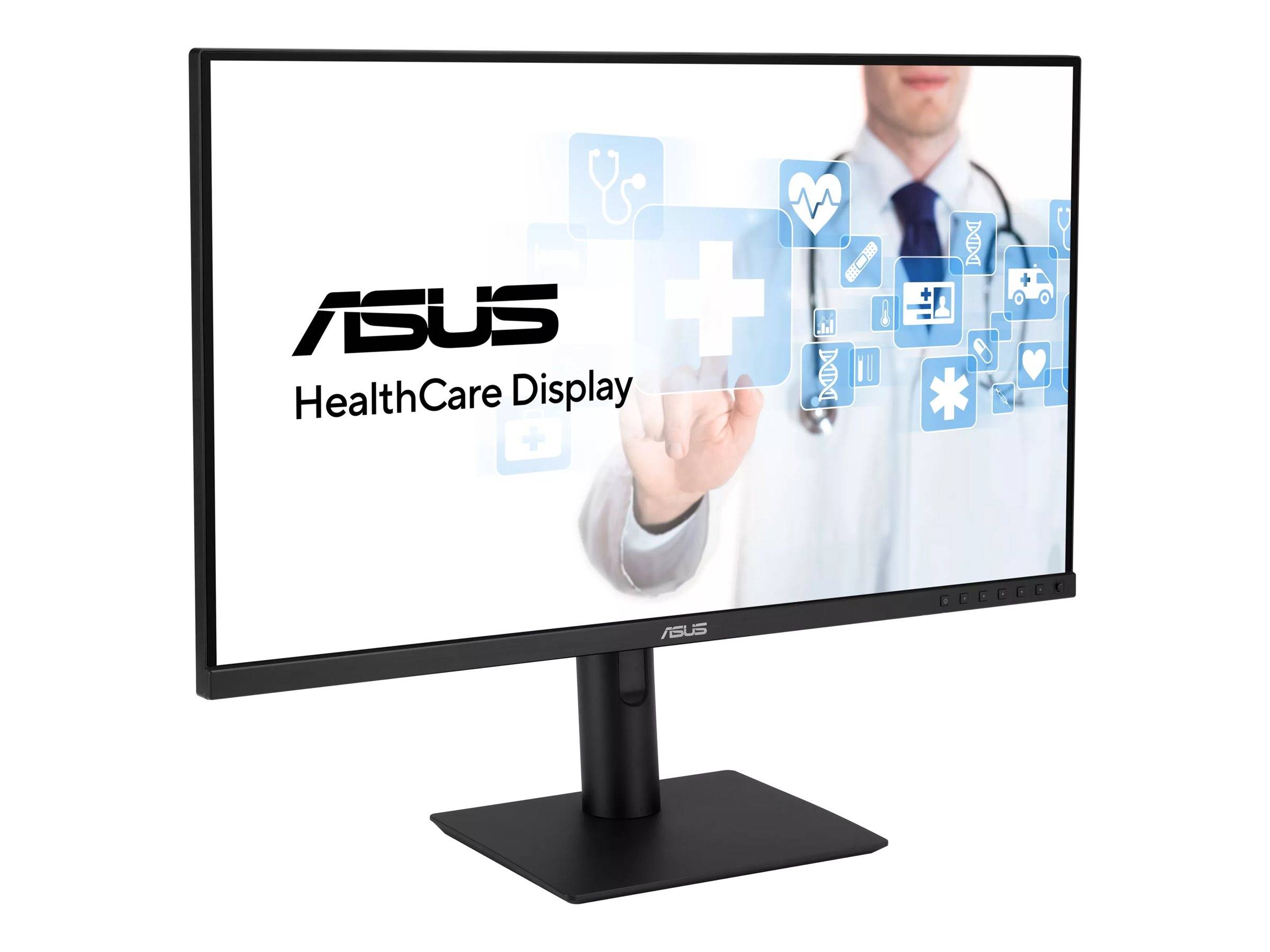 ASUS HA2741A LED-Monitor 3.6MP Farbe 68,6 cm 27" 2560 x 1440 QHD IPS 350 cd/m² 900:1 5 ms HDMI 2xDisplayPort USB-C Schwarz