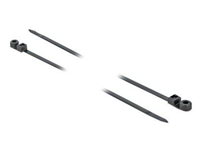 DELOCK Kabelbinder mit Befestigungsöse L400xB7,6mm bl. 10St. Installation / Reinigung Kennzeichnung
