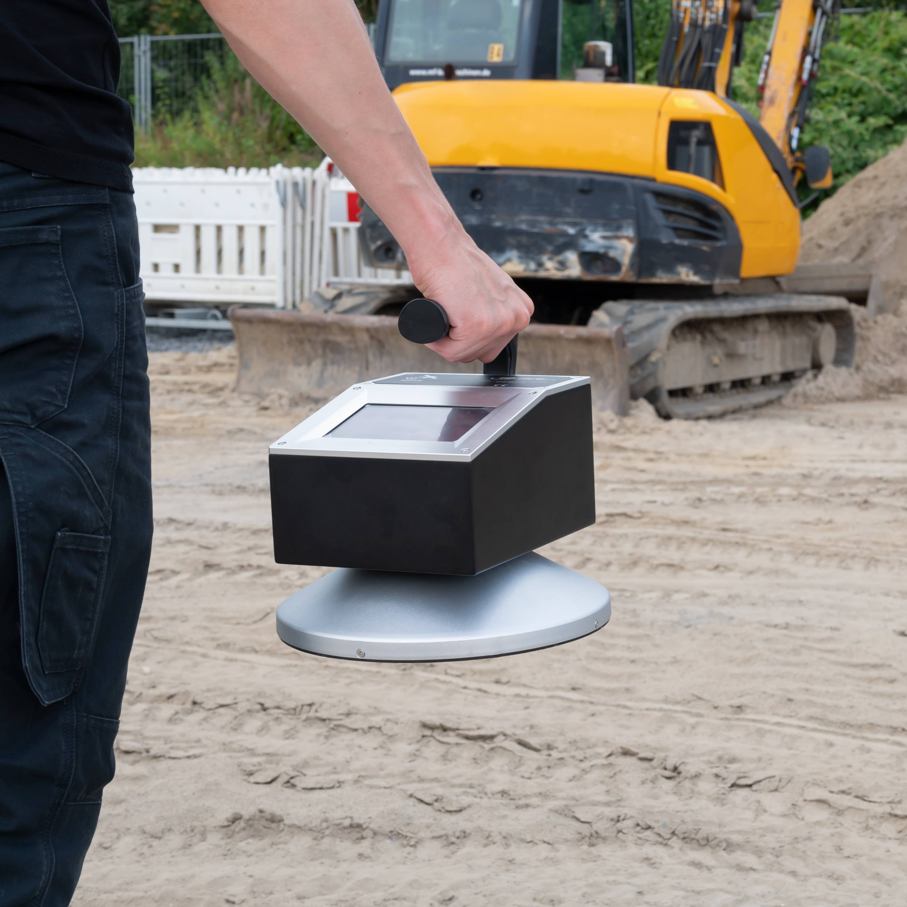 PCE Instruments Erdboden Dichtemessgerät PCE-SCD 50 |Messtiefe 300mm |Nass- & Trockendichte |Verdichtung |Feuchtigkeit