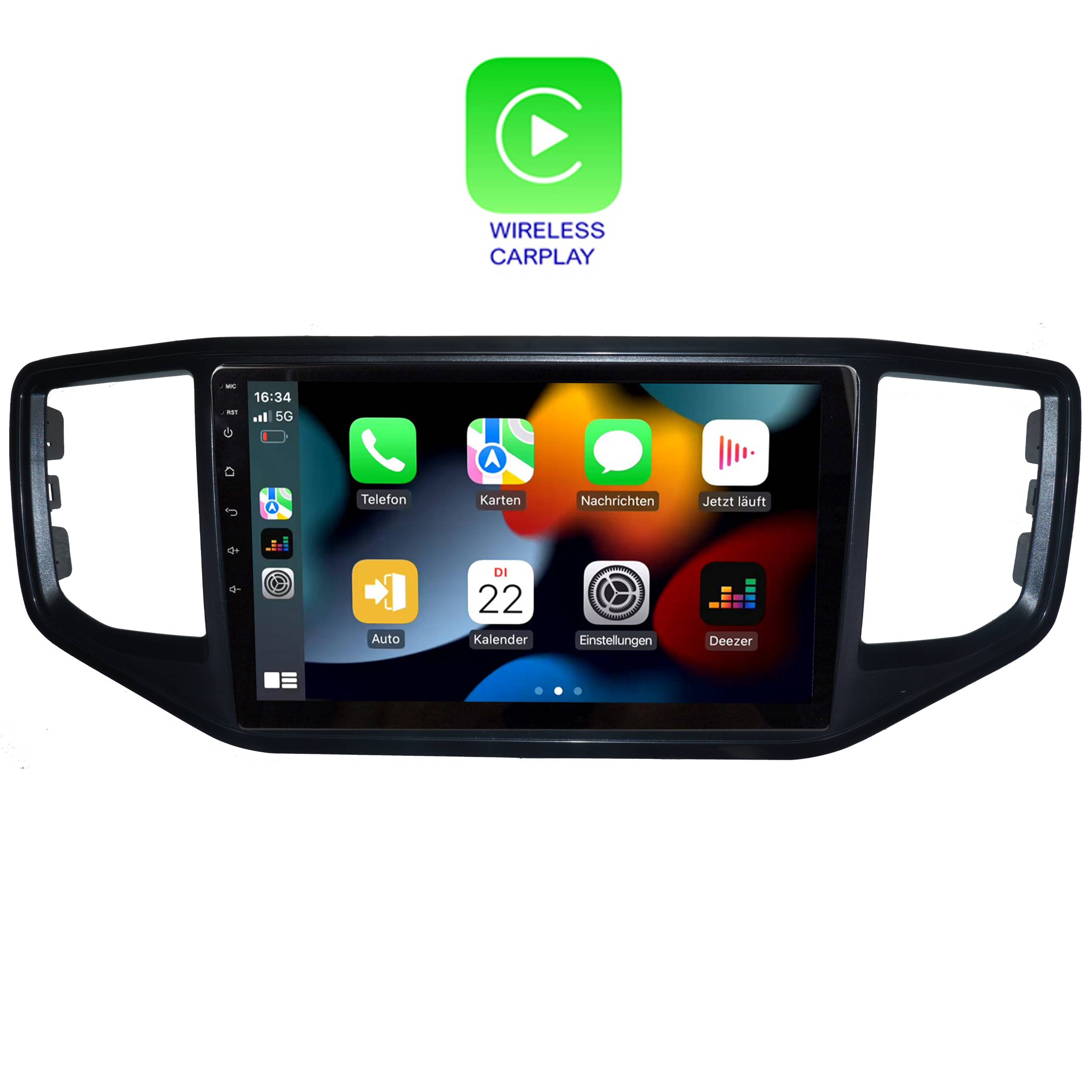 Für Volkswagen Amarok 16-20 9" Touchscreen Android Autoradio Navi GPS CarPlay