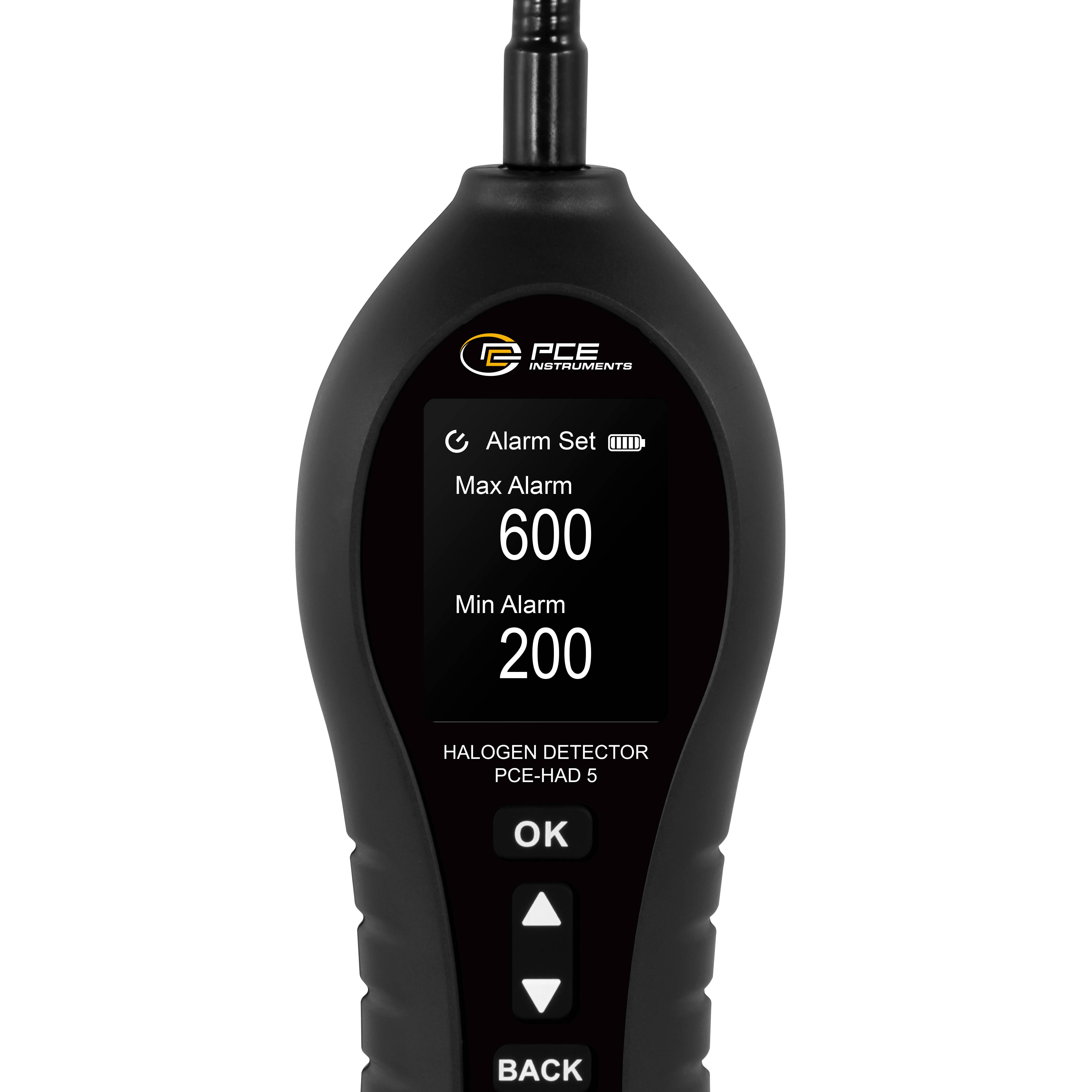 PCE Instruments Gaswarngerät PCE-HAD 5 Messbereich 0 ... 1000 ppm |Kältemittelgase FCKW |HFCKW |HFKW |Temperaturmessung