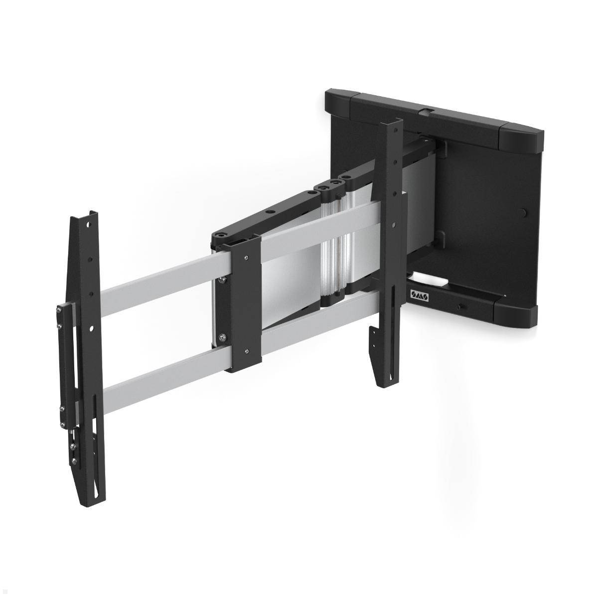 SMS ICON 3D Large TV Wandhalter schwenkbar (14-001-5), silber/schwarz
