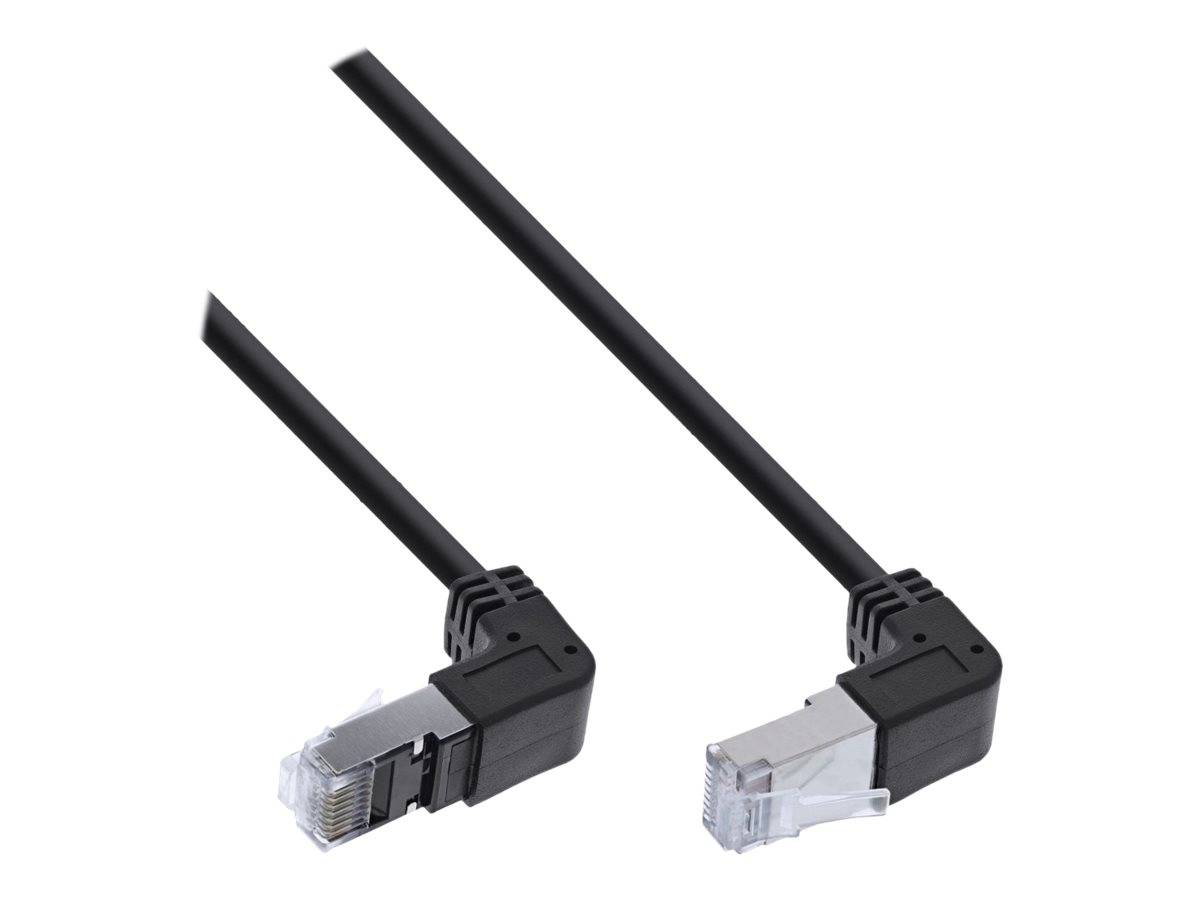 InLine Patch-Kabel - RJ-45 (M) nach oben/unten abgewinkelt zu RJ-45 (M)