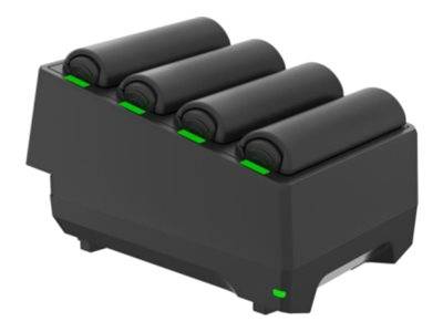 Zebra Batterieladegerät - Ausgangsanschlüsse: 4 - für Zebra WT5400 - WT6400