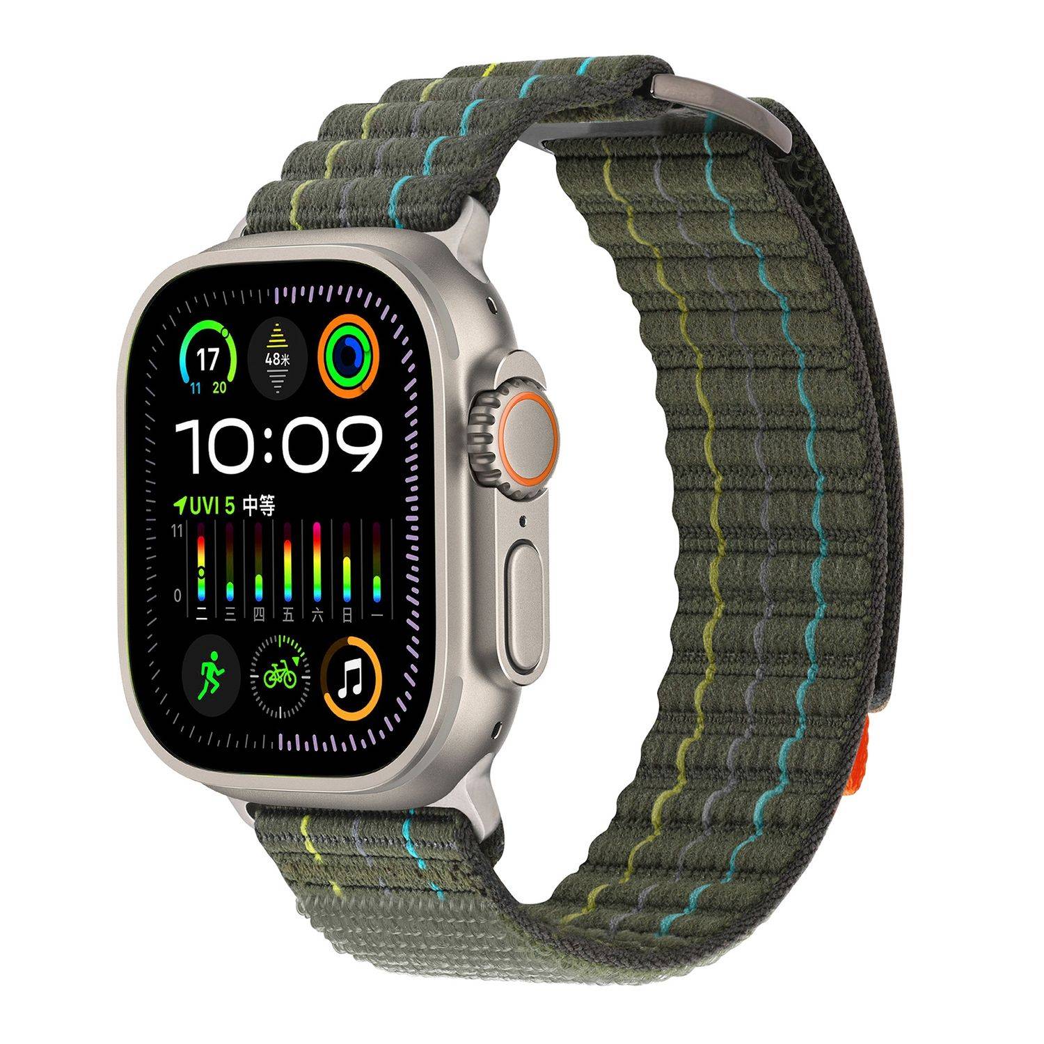 Für Apple Watch Series 10 42mm / 9 8 7 41 / 6 SE 5 4 40mm Armband Grün