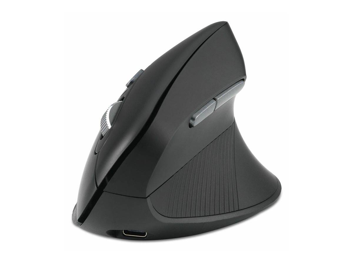 Kensington Pro Fit Ergo MY630 EQ - Maus - wiederaufladbar - ergonomisch - 5 Tasten - kabellos - 2.4 GHz, Bluetooth - kab