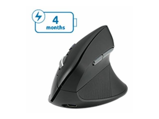 Kensington Pro Fit Ergo MY630 EQ - Maus - wiederaufladbar - ergonomisch - 5 Tasten - kabellos - 2.4 GHz, Bluetooth - kab