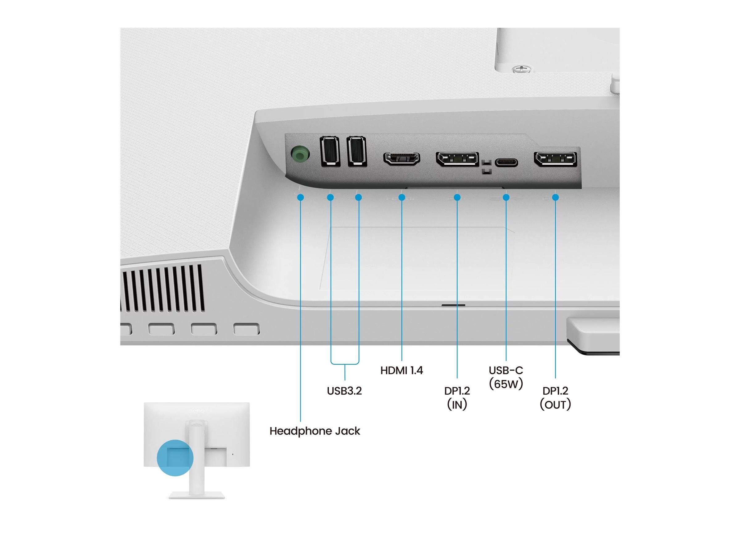 BenQ 68.6cm GW2786TC 16:9 HDMI/USB-C/DP wh.lift/piv FHD
