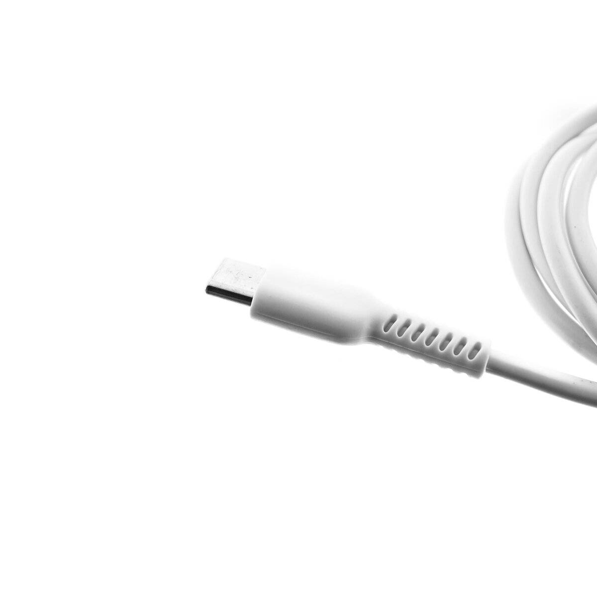 Ladekabel USB A auf USB C 1 m Weiß | Schnellladen | Datenübertragung | Strapazierfähig
